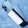 20W 10000mAh Magnetic Wireless Power Bank, Fast Charging MagSafe-Compatible Portable External Battery Pack, Magnetic Phone Backup Charger for iPhone 15 Pro Max, iPhone 16 Pro, Travel Outdoor Home Daily Use Mobile Charger UK New