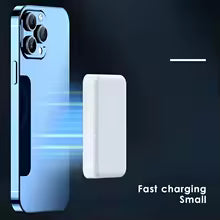 20W 10000mAh Magnetic Wireless Power Bank, Fast Charging MagSafe-Compatible Portable External Battery Pack, Magnetic Phone Backup Charger for iPhone 15 Pro Max, iPhone 16 Pro, Travel Outdoor Home Daily Use Mobile Charger UK New