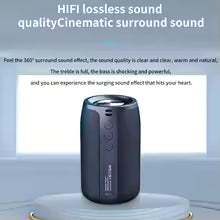 Zealot-S32 Wireless Speaker Outdoor Portable Subwoofer Speaker, Waterproof IPX 6, Dual Pairing,1800mAh Battery