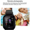 Lenovo 2027 Kids 5G Smart Watch GPS SOS Video Call HD Camera Waterproof SIM Card Support Earphone Child Watch for Boys & Girls