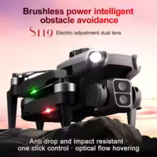 S119 4K Drone with Camera for Adults, GPS Auto Return, Obstacle Avoidance, Brushless Motor, 5G Screen Remote, 50 Min Flight, Dual Camera 120° Wide-Angle, 2000M Range, 120M Altitude FPV Quadcopter Easier to Use