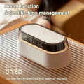 6-in-1 Smart Alarm Clock - 15W Wireless Charger, Bluetooth Speaker, FM Radio, Dual Alarm, USB Charger & RGB Night Light