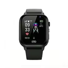 Lenovo 2027 Kids 5G Smart Watch GPS SOS Video Call HD Camera Waterproof SIM Card Support Earphone Child Watch for Boys & Girls