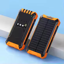 Waterproof Outdoor Solar Power Bank 30000mAh Dual USB Travel Outdoor Solar Mobile Phone Charger Solar Powerbanks For Camping