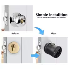 CDOK L16A Tuya Bluetooth Smart Lock, Fingerprint Lock, Password Lock, Door Lock