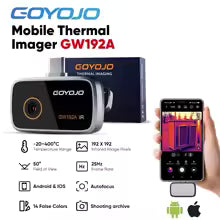 GOYOJO GW192A Thermal Imaging Camera for iPhone & Android Phone Infrared Thermal Imager Inspection Repair Thermographic Camera