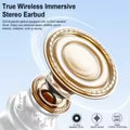 Bluetooth 5.3 Wireless Earbuds with 40H Playback ENC Noise Cancelling IP7 Waterproof Touch Control LED Display Auto Connection