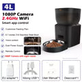 Automatic Cat Feeder With 1080p Camera Video Cat Food Dispenser Pet Smart Voice Recorder Remote Control Auto Feeder For Cat Dog