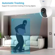 KERUI 5MP 8MP 4K HD WiFi IP Camera Indoor Wireless Security Home CCTV Surveillance Camera Works With Tuya Smart Auto Tracking