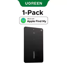 UGREEN Wallet Finder, Smart Tag Bluetooth Tracker Card Item Locator for Luggage Tags Passports with Apple Find My App (Only iOS)
