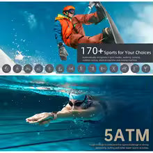 2026 GPS Smart Watch AMOLED 1.32 HD BT Call 5ATM Waterproof 170 Sport Modes 360mAh Large Battery Replaceable Strap Smart Watch