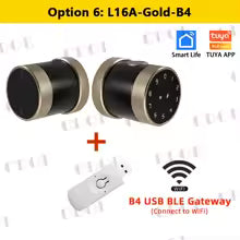CDOK L16A Tuya Bluetooth Smart Lock, Fingerprint Lock, Password Lock, Door Lock