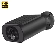 ALEVIO 2.5K Solar Security Camera WiFi Wireless Surveillance Camera Long Standby Time 24/7 Recording Color Vision Battery Cam