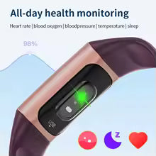 2026 Sport Smart Bracelet Fitness Tracker Health Monitor For Women Band Lightweight Waterproof Men's Smart Watch For Android Ios