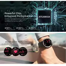 2026 GPS Smart Watch AMOLED 1.32 HD BT Call 5ATM Waterproof 170 Sport Modes 360mAh Large Battery Replaceable Strap Smart Watch