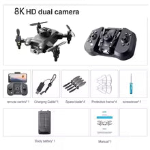 V2 New Mini Drone Professional HD Camera 5G Wifi FPV Air Pressure Altitude Hold Foldable Quadcopter RC Drone Toys UAV 2026