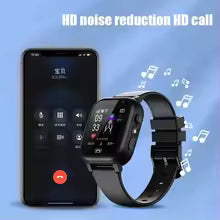 Lenovo 2027 Kids 5G Smart Watch GPS SOS Video Call HD Camera Waterproof SIM Card Support Earphone Child Watch for Boys & Girls