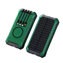 Waterproof Outdoor Solar Power Bank 30000mAh Dual USB Travel Outdoor Solar Mobile Phone Charger Solar Powerbanks For Camping