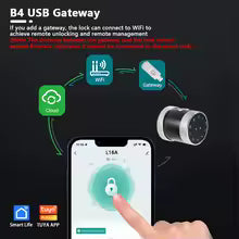 CDOK L16A Tuya Bluetooth Smart Lock, Fingerprint Lock, Password Lock, Door Lock