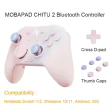 MOBAPAD CHITU 2 HD Mechanical Controller - Glossy Version for Nintendo Switch 1/2, PC, Android, iOS with TMR Sticks Gamepad