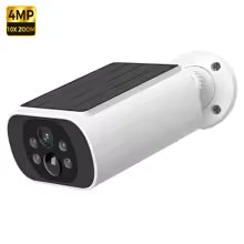 ALEVIO 2.5K Solar Security Camera WiFi Wireless Surveillance Camera Long Standby Time 24/7 Recording Color Vision Battery Cam