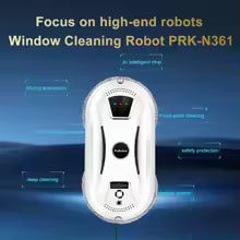 PuRuiKai Ultra Thin Robot Vacuum Cleaner Window Cleaning Robot Window Electric Glass Limpiacristales Remote Control For Home