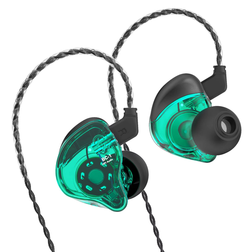 CCZ Melody 10mm Dual Magnetic Circuit DD Unit+Customized BA in Ear Monitor Earphone Wired Sport Earbuds Headset Gaming Headphone