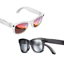 AI Smart Glasses with Video Camera W610 800W Outdoor Sunglasses Wi-Fi Transfer BT Calling Audio Record Smart Wearable Headset
