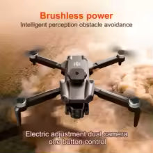 S119 4K Drone with Camera for Adults, GPS Auto Return, Obstacle Avoidance, Brushless Motor, 5G Screen Remote, 50 Min Flight, Dual Camera 120° Wide-Angle, 2000M Range, 120M Altitude FPV Quadcopter Easier to Use