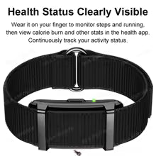 2026 New Smart Bracelet Heart Rate Blood Pressure Blood Oxygen Monitoring Sport Fitness Tracker Watch For Men Women Smart Watch