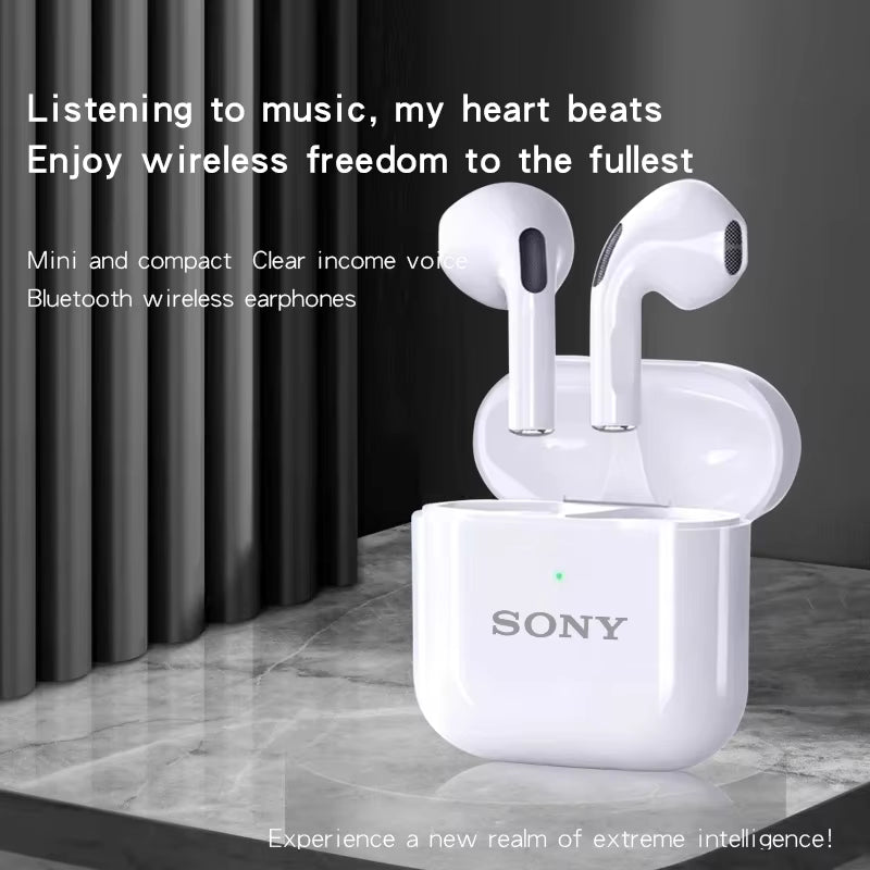 Original Sony Pro4 TWS Wireless Earphone Bluetooth Headset HiFi Noise Reduction Earbuds Waterproof Game Sports Mic Headphone