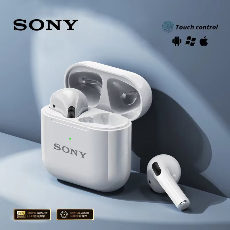 Original Sony Pro4 TWS Wireless Earphone Bluetooth Headset HiFi Noise Reduction Earbuds Waterproof Game Sports Mic Headphone