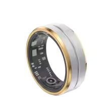 New Fitness Health Smart Rings, Heart Rate Monitoring Blood Oxygen Sleep Sport Finger Digital Ring for Android IOS