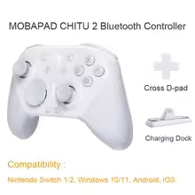 MOBAPAD CHITU 2 HD Mechanical Controller - Glossy Version for Nintendo Switch 1/2, PC, Android, iOS with TMR Sticks Gamepad