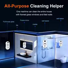PuRuiKai Ultra Thin Robot Vacuum Cleaner Window Cleaning Robot Window Electric Glass Limpiacristales Remote Control For Home