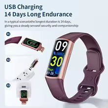 2026 Sport Smart Bracelet Fitness Tracker Health Monitor For Women Band Lightweight Waterproof Men's Smart Watch For Android Ios
