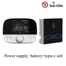RF Wireless Thermostat Smart WiFi Floor Heating For Gas Boiler Battery Powered Tuya Temperature Controller Receiver Alice Google