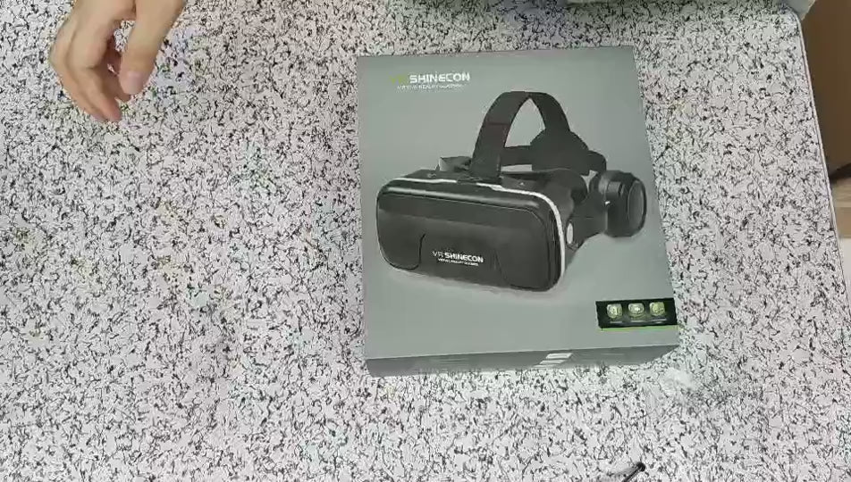 VR Shinecon 10.0 Helmet 3D Glasses Virtual Reality Casque For Smartphone Smart Phone Goggles Headset Viar Video Game Binoculars