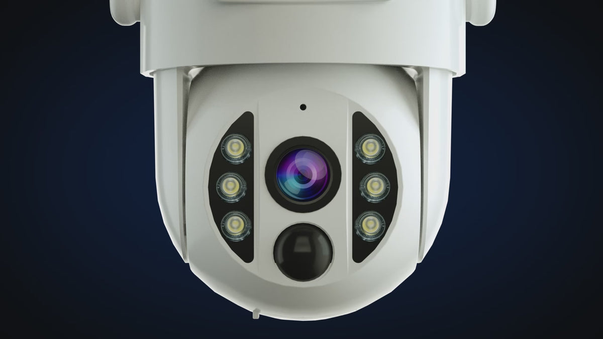 JOOAN 4K Outdoor Solar WiFi Camera Dual Lens Human Detect Night Vision Low Power Battery IP Camera CCTV Security Protection